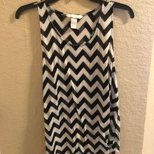 H&M Chevron Pattern Tank Top